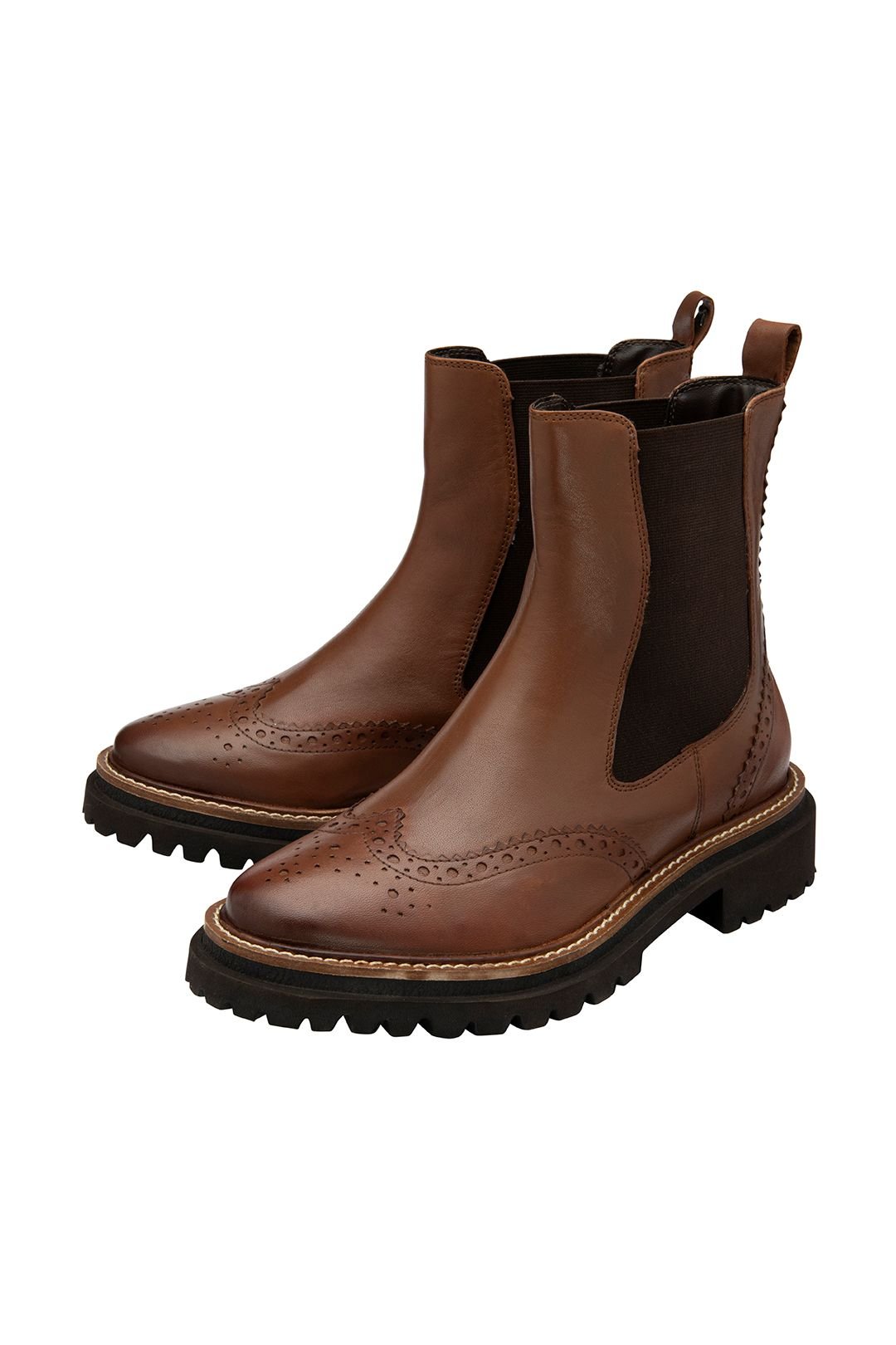 Ravel Ravel Women's Brown Leather 'Westhill' Chelsea Boots - 2