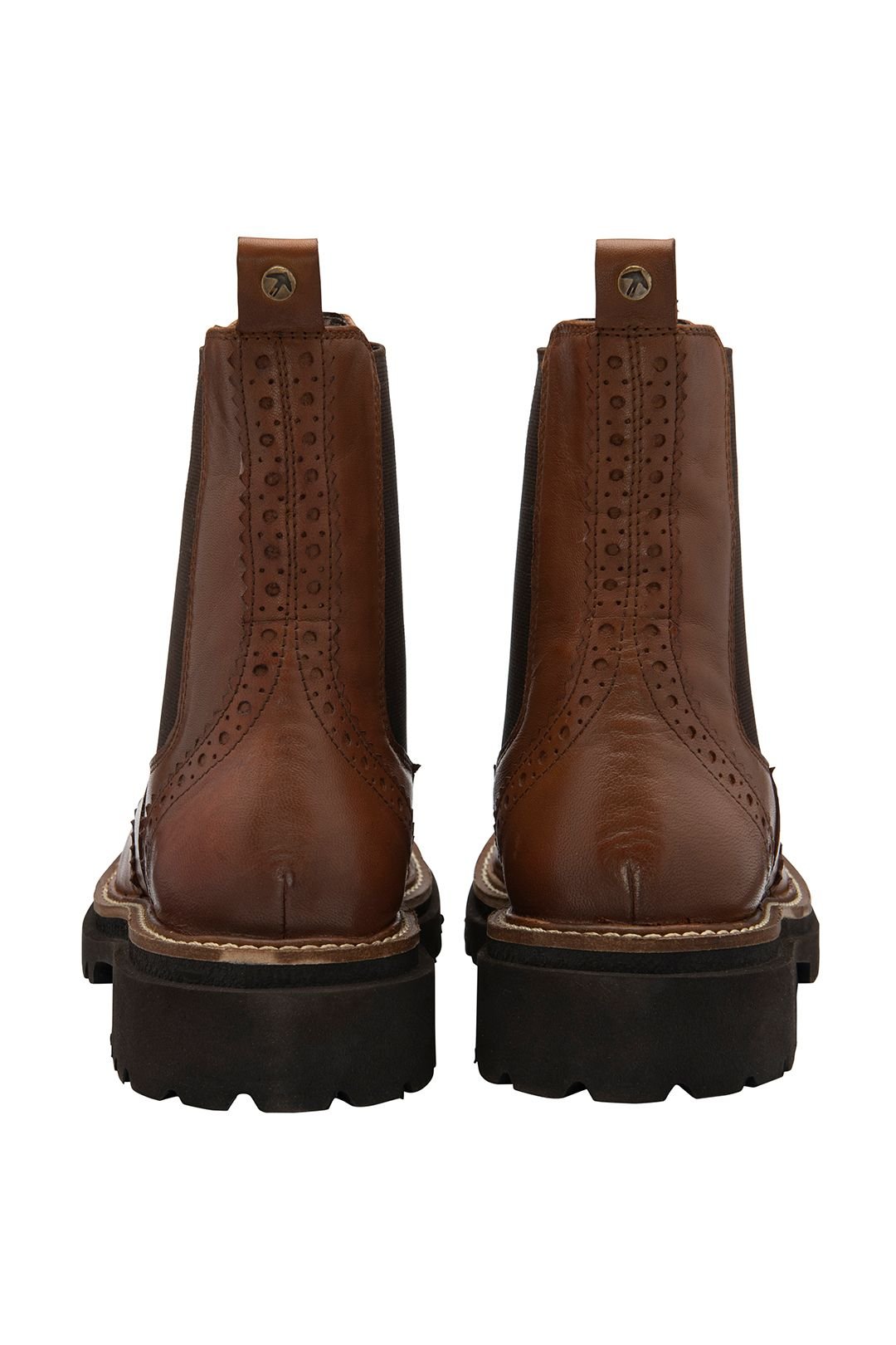 Ravel Ravel Women's Brown Leather 'Westhill' Chelsea Boots - 3