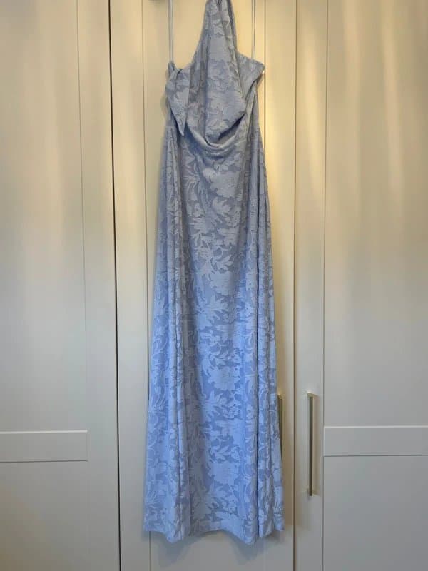 New Look New look jacquard halter neck dress