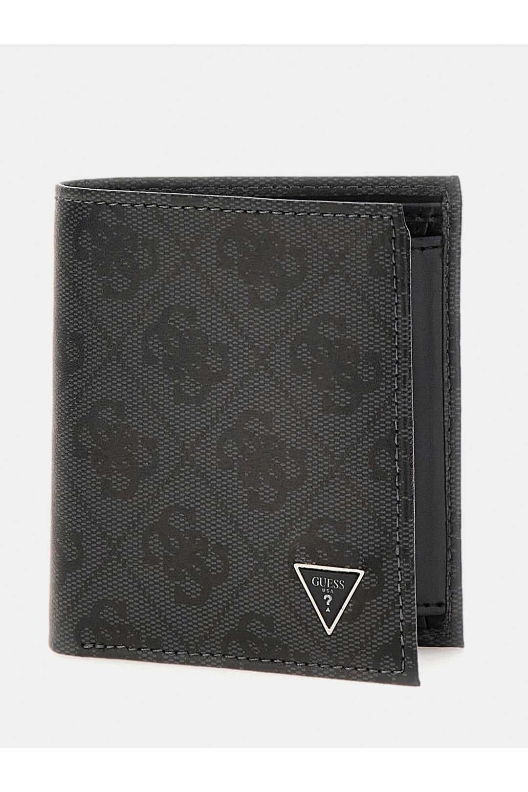 Guess Guess Men's Milano Bifold Wallet Black