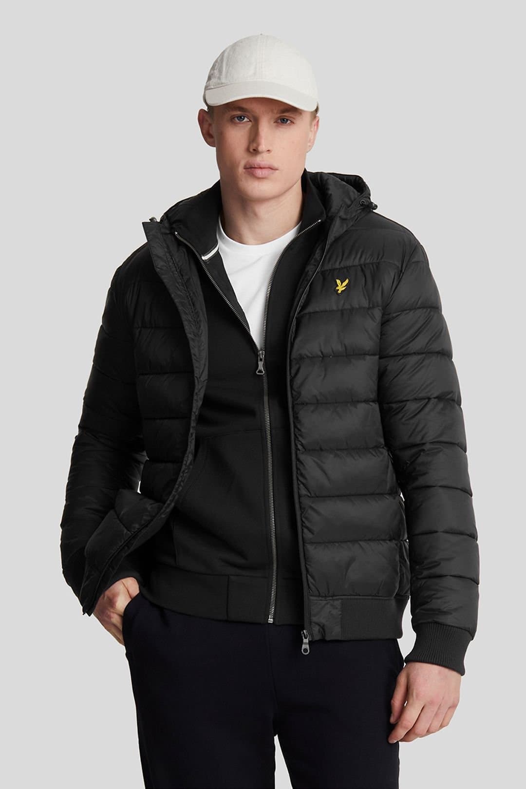 Lyle & Scott Lyle & Scott Men's Wadded Jacket Jet Black