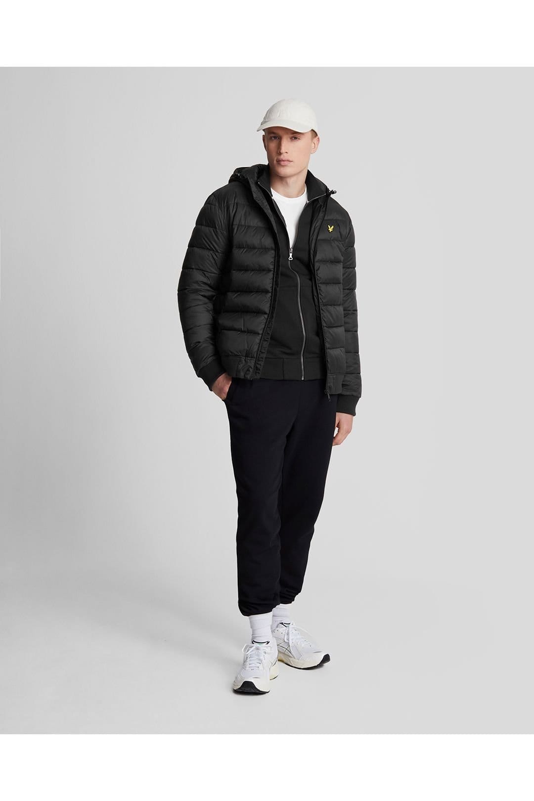 Lyle & Scott Lyle & Scott Men's Wadded Jacket Jet Black - 4