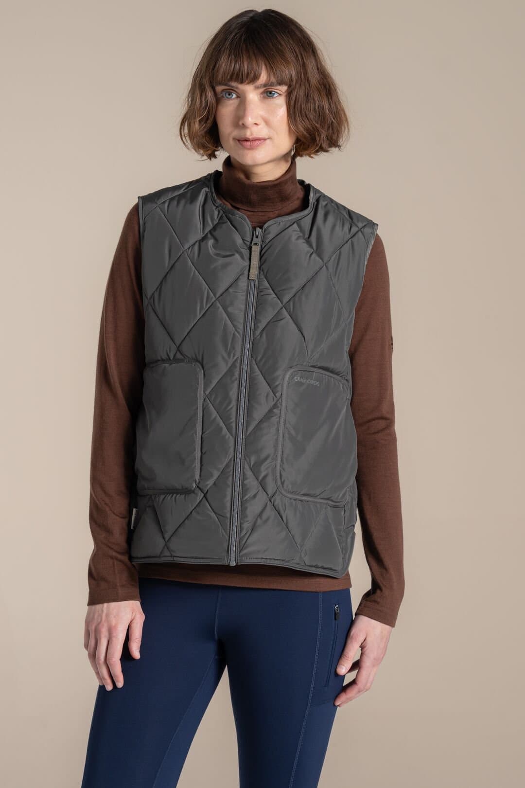 Craghoppers Craghoppers Women's Borage TermoPro Water-Repellent Bodywarmer in Green