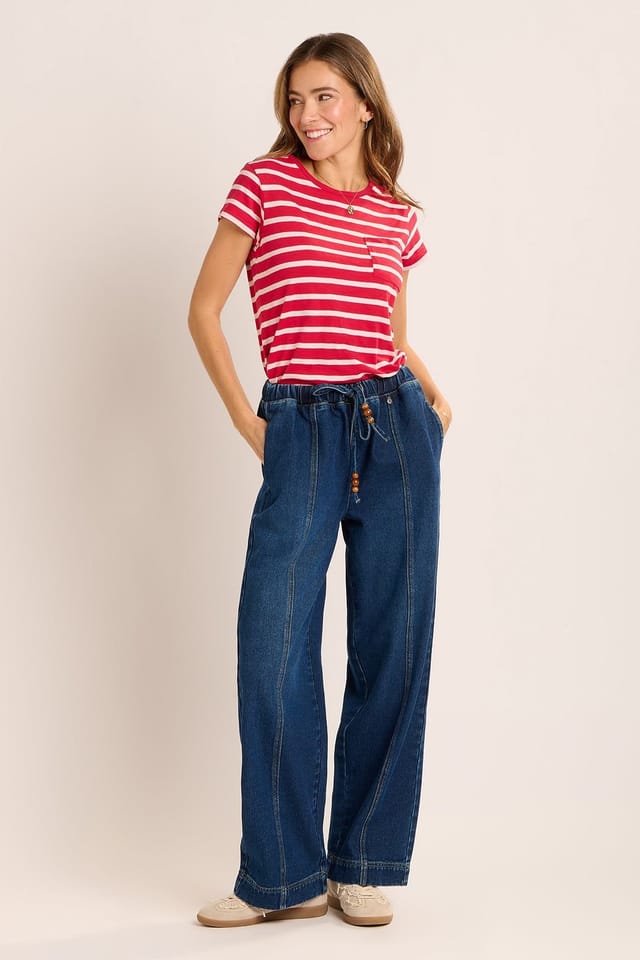 Brakeburn Brakeburn Women's TAYANNA TROUSERS in Blue - 3