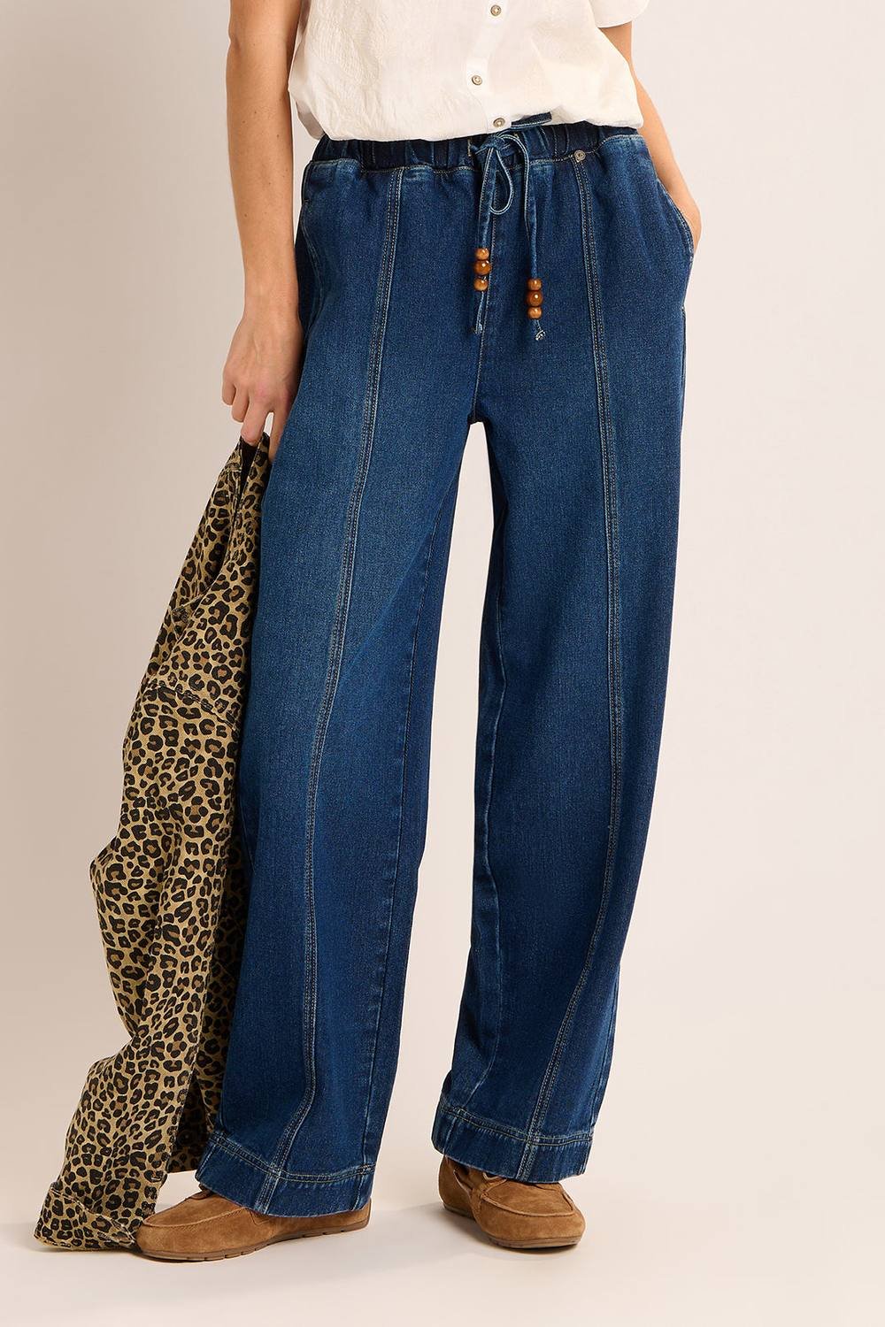 Brakeburn Brakeburn Women's TAYANNA TROUSERS in Blue - 4