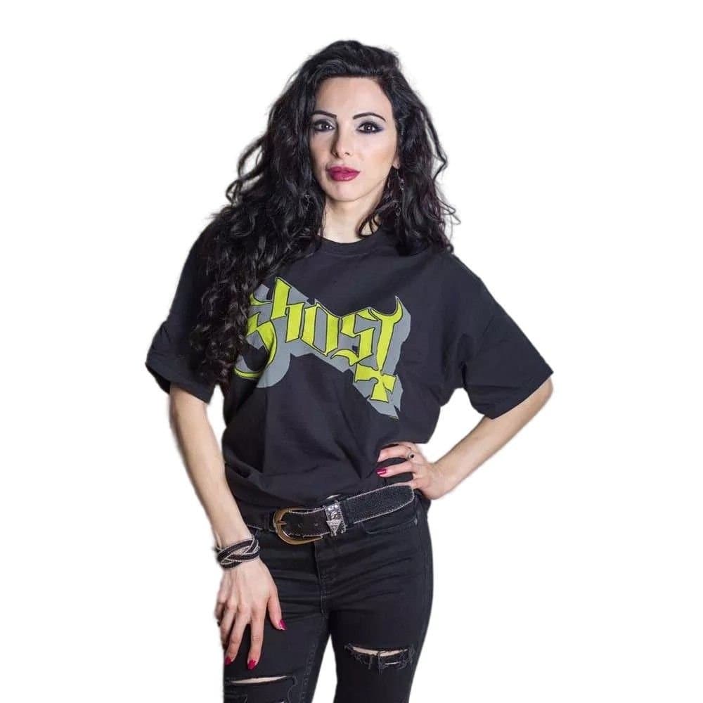 Ghost Ghost Men's Keyline Logo T-Shirt in Black