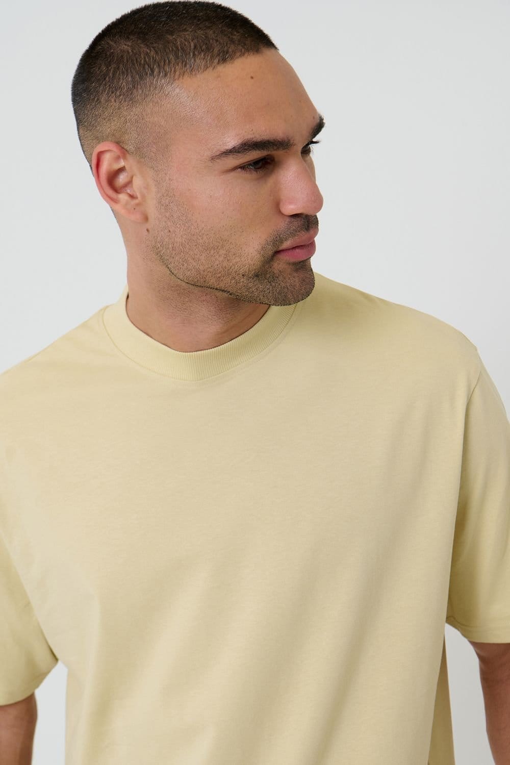 Threadbare Threadbare Men's 2-Pack Relaxed Fit Cotton T-Shirts in Green - 4