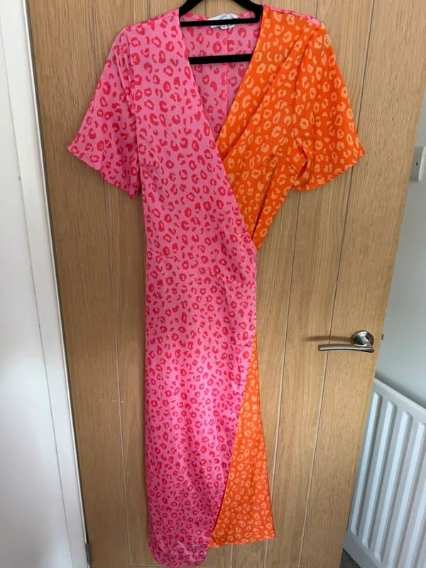 Never Fully Dressed Bright Leopard Dress