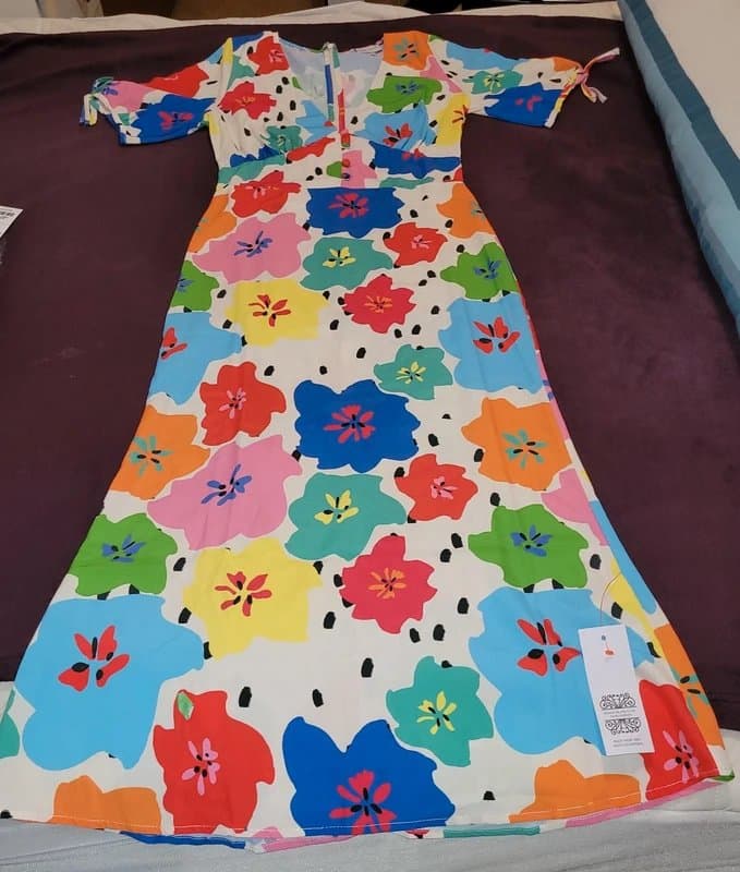 Never Fully Dressed Brand New MultiColoured  Summer Dress