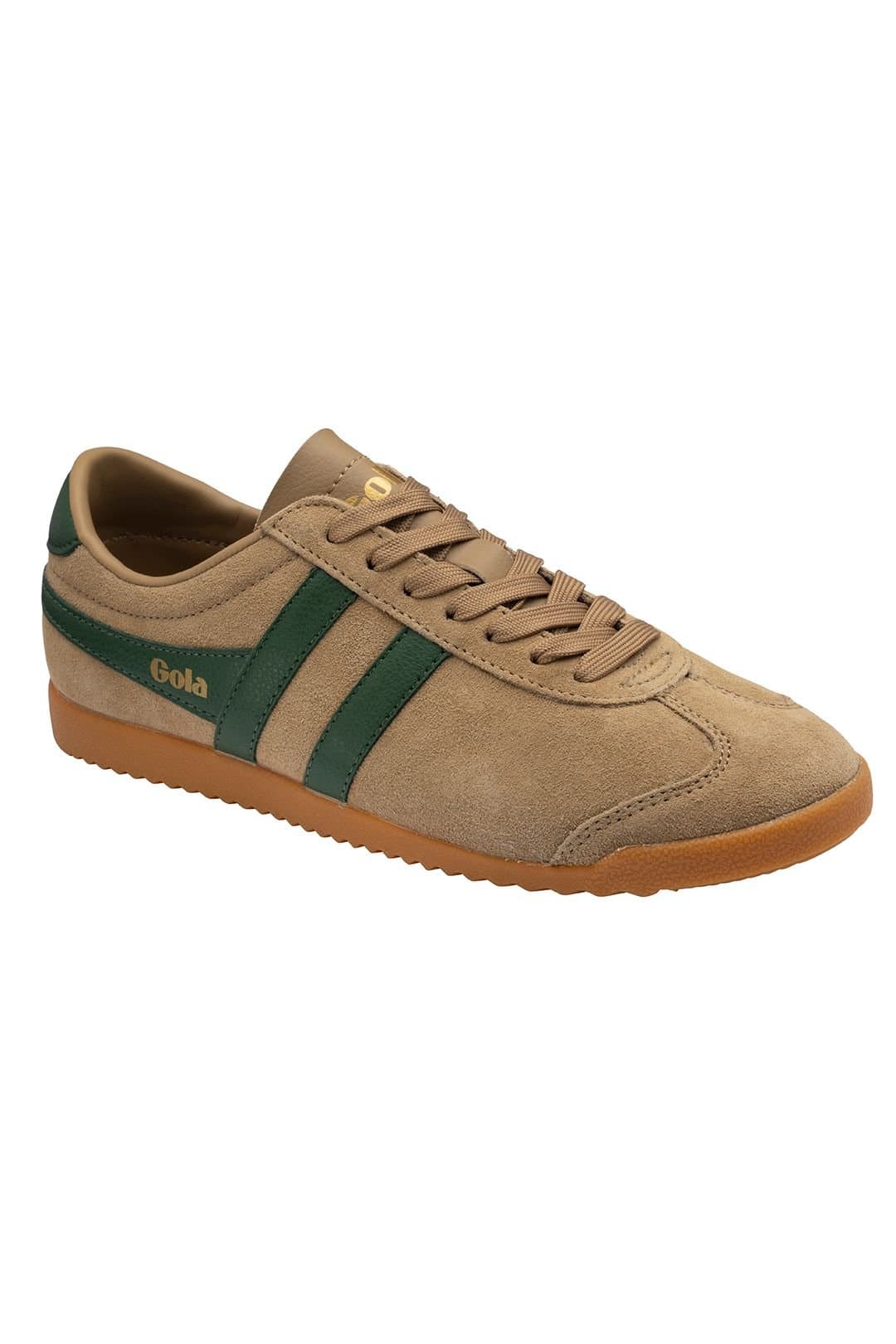 Gola Classics Gola Classics Women's 'Bullet Suede' Lace-Up Trainers in Light Tan