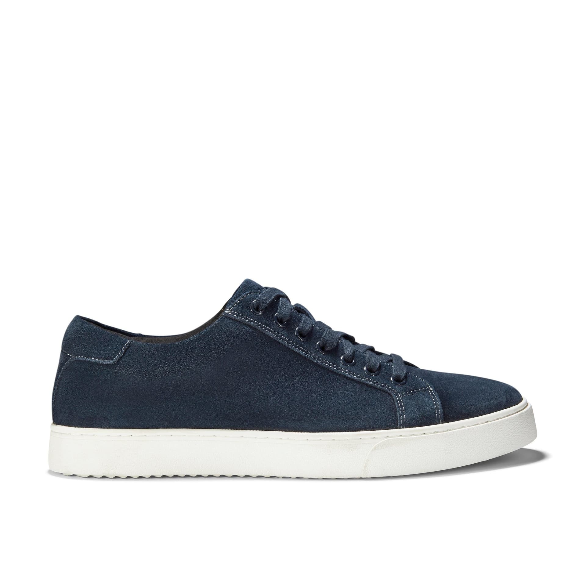 Clarks Clarks Men's Lockton Lace Navy Suede Trainers in Blue