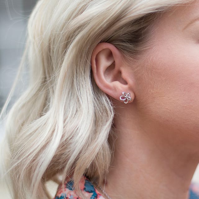 Hot Diamonds Hot Diamonds Women's Natural Earrings in Silver - 2