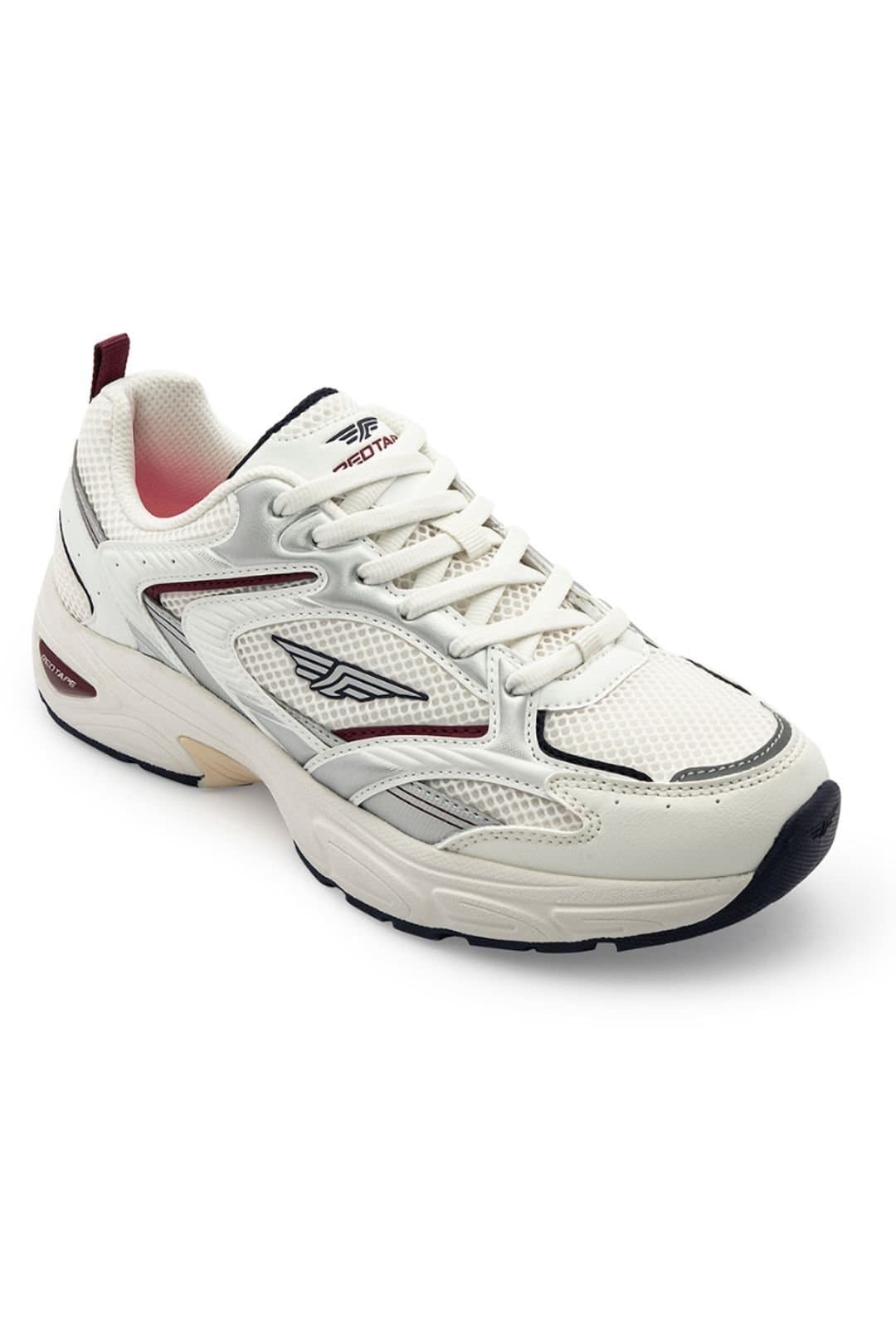 STYLEWISE STYLEWISE Women's RetroFlex Lightweight Mesh Dad Trainer in White