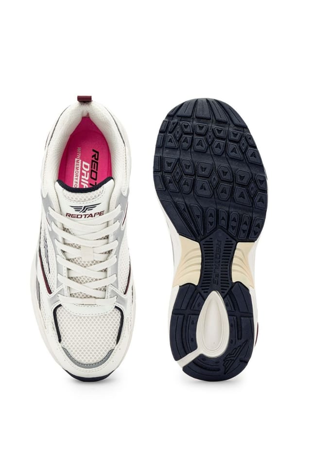 STYLEWISE STYLEWISE Women's RetroFlex Lightweight Mesh Dad Trainer in White - 3