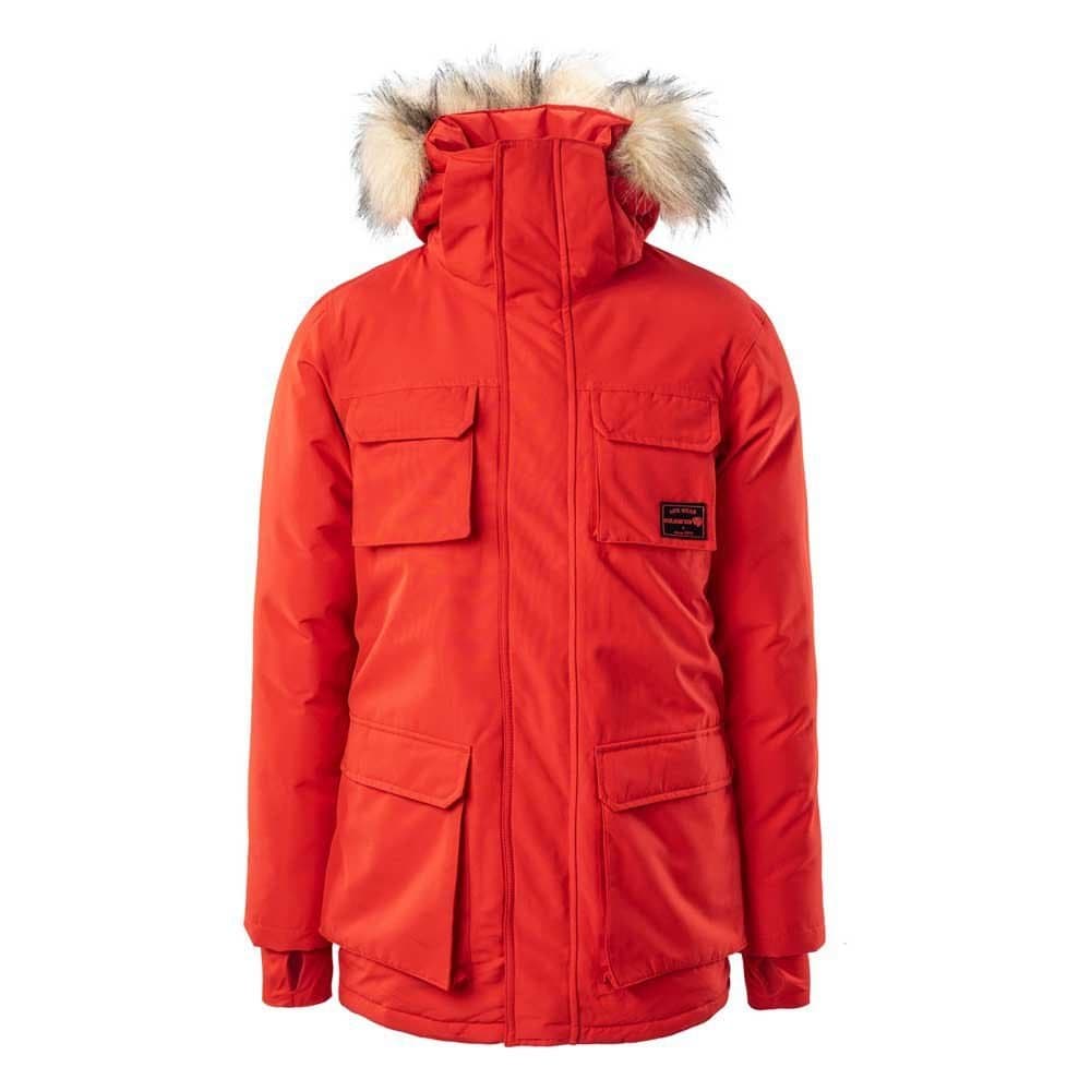 Iguana Iguana Men's Taavo Insulated Parka in Red
