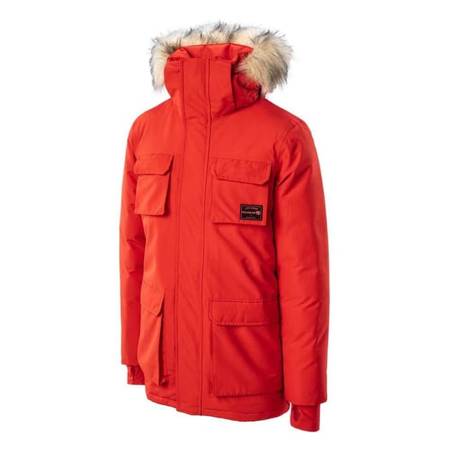 Iguana Iguana Men's Taavo Insulated Parka in Red - 3