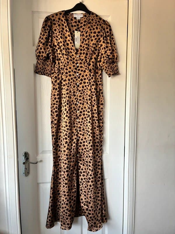 Never Fully Dressed Never Fully Dressed leopard Lindos Dress