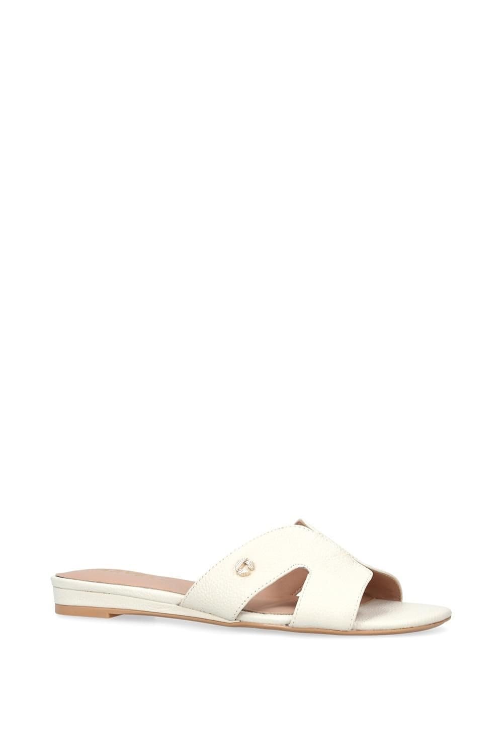 Carvela Carvela Women's 'Seville' Leather Sandals in Cream - 4