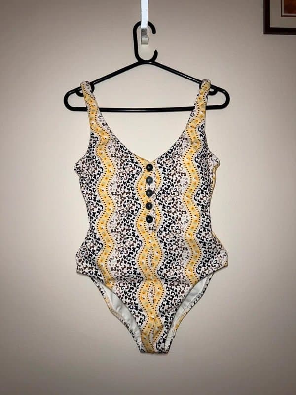 Next Next Animal Print Swimsuit UK 12