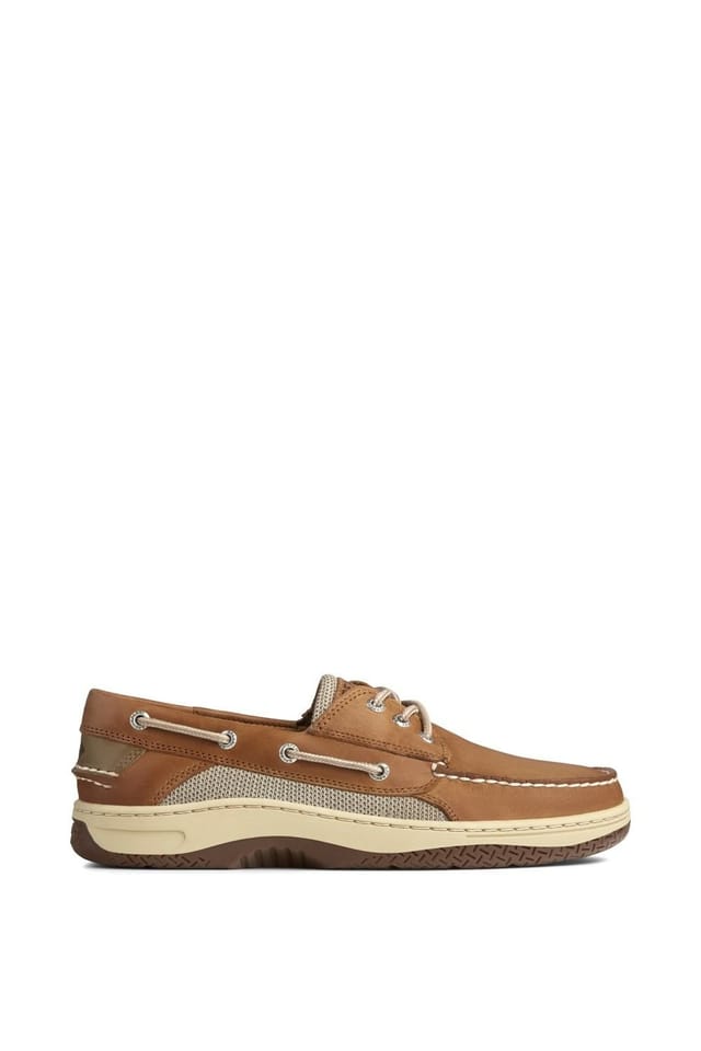 Sperry Sperry Men's Dark Tan 'Billfish 3-Eye' Lace Boat Shoes in Brown - 3