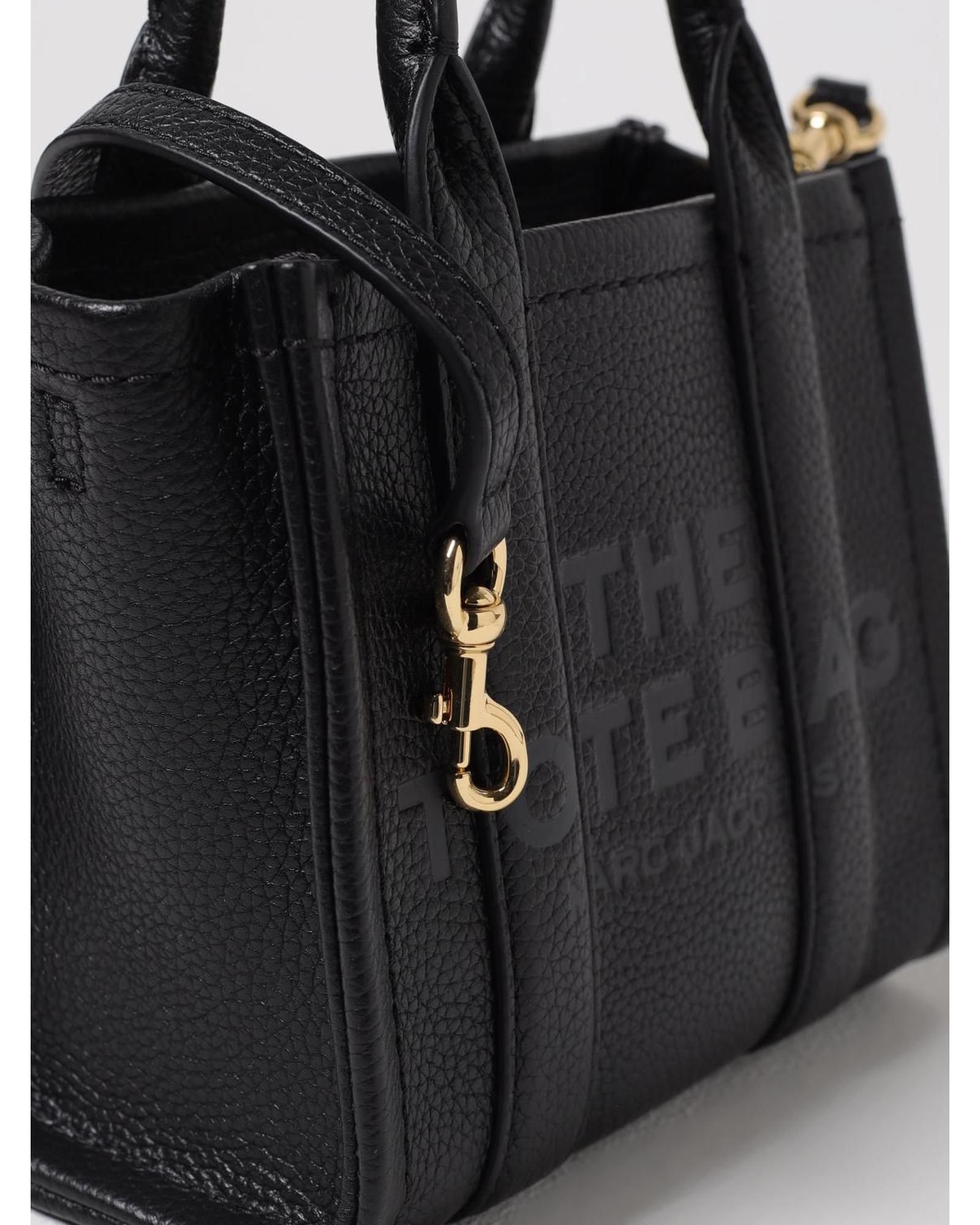 Marc Jacobs Marc Jacobs Women's Mini Tote Bag Wo - Black Clutch Bags - 3