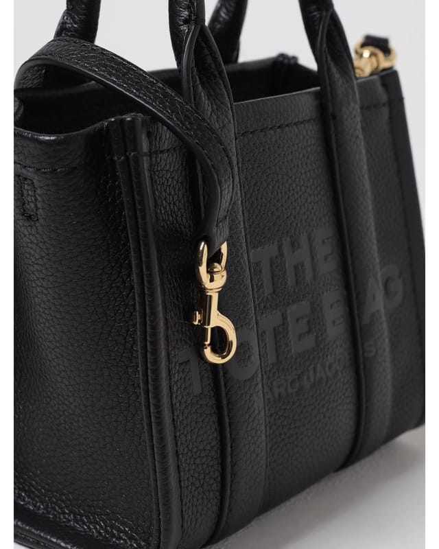 Marc Jacobs Marc Jacobs Women's Mini Tote Bag Wo - Black Clutch Bags - 3