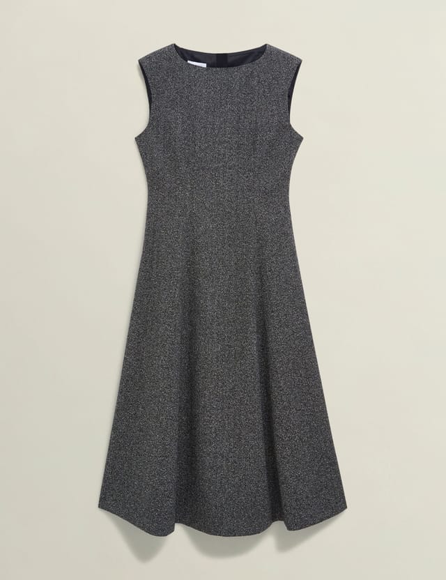 Hobbs London Hobbs London Women's Cherie Dress in Charcoal - 2