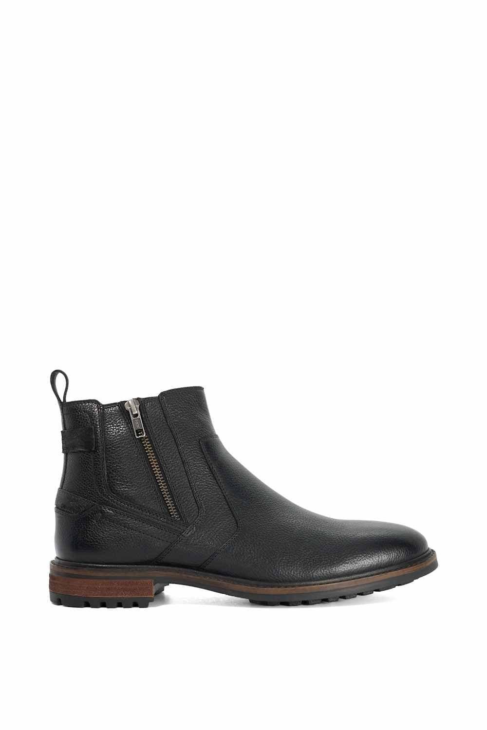 Dune London Dune London Men's 'Scouter' Leather Smart Boots in Black