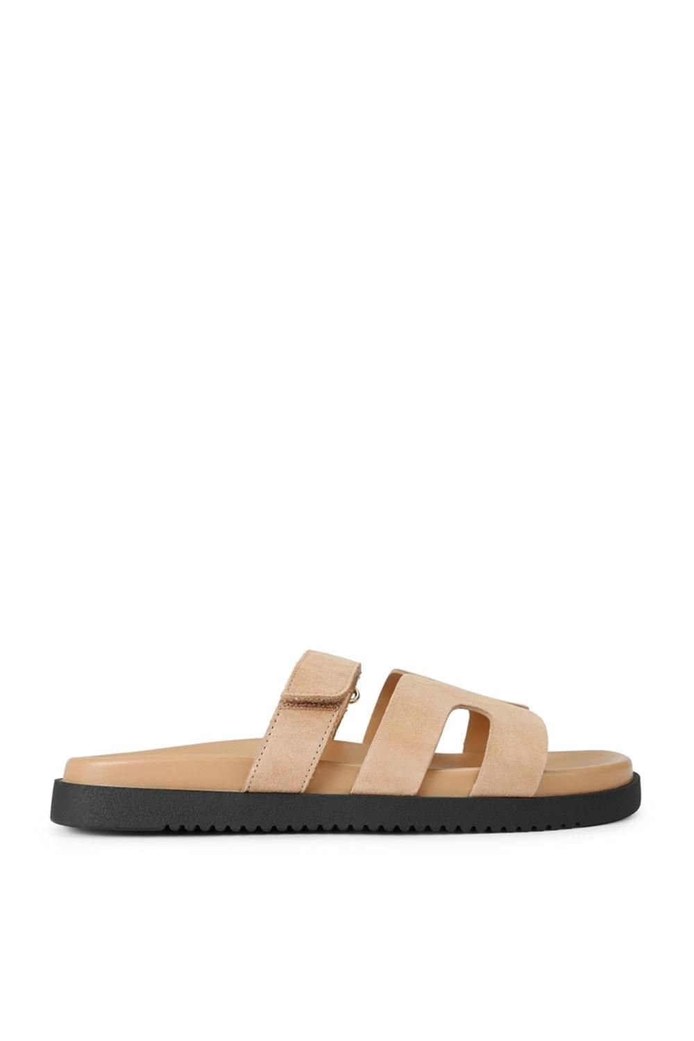 Steve Madden Steve Madden Beige Suede Sandals