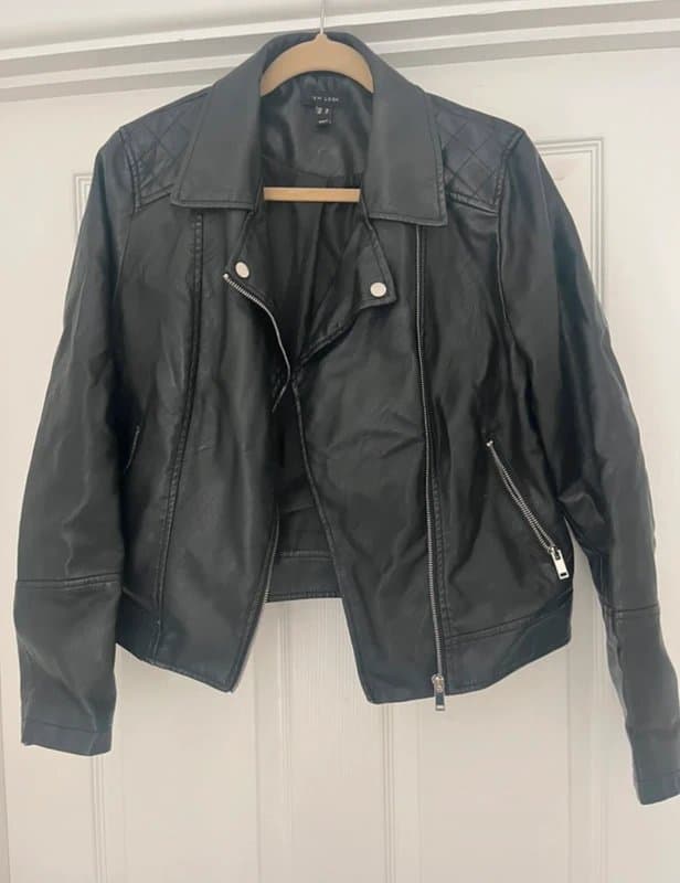 New Look New look size 14 leather jacket