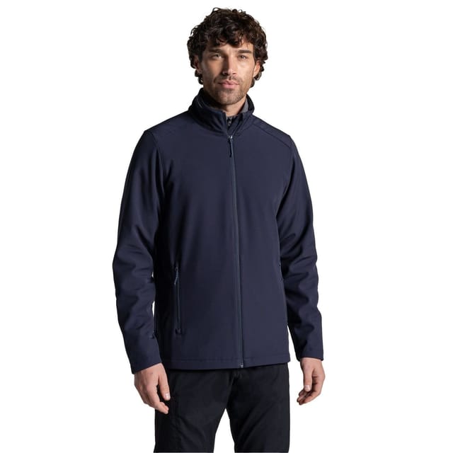 Craghoppers Craghoppers Men's Basecamp ll Soft Shell Jacket in Navy - 3