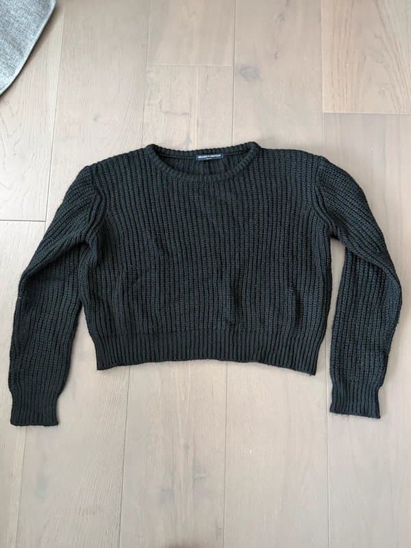 Brandy Melville Brandy Melville Black Knit Jumper