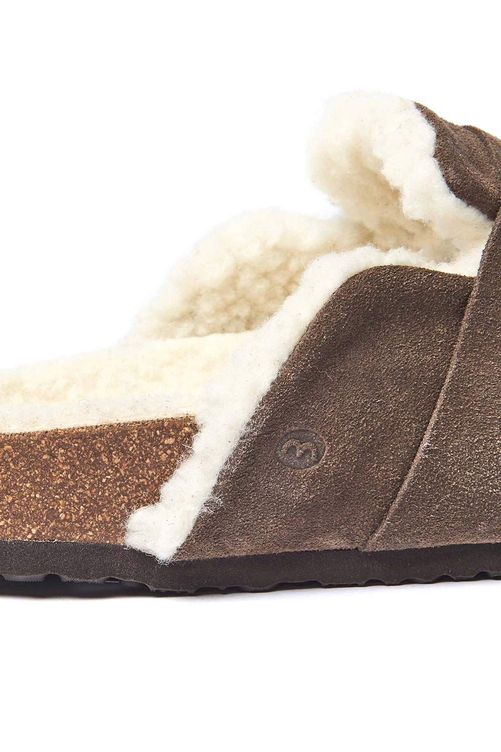 Moshulu Moshulu Women's 'Zinnia' Suede Loafer Mule in Beige - 4