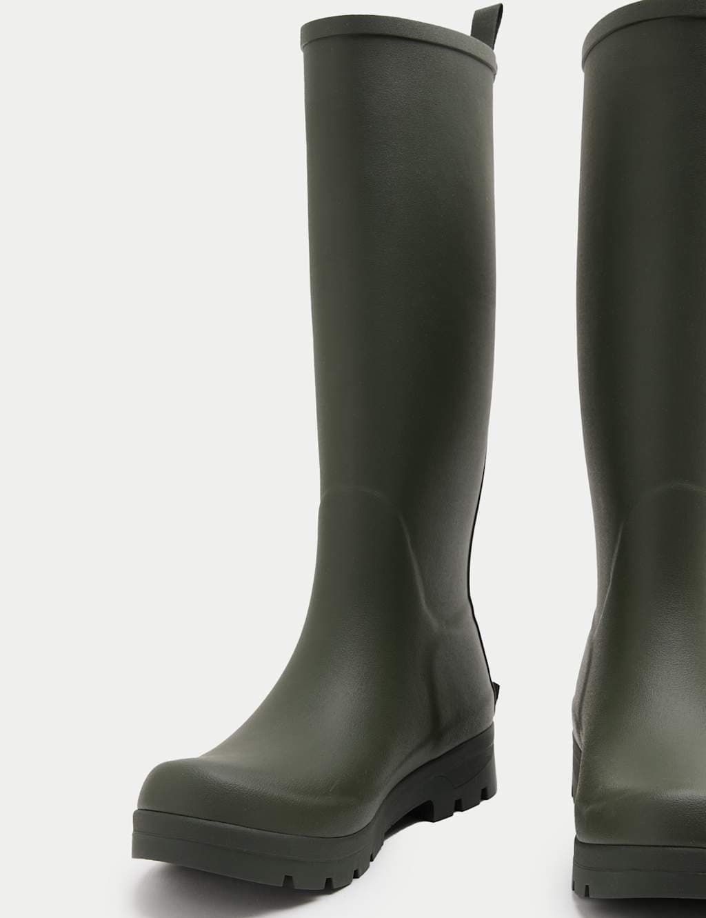 Marks & Spencer M&S Knee High Wellies Khaki