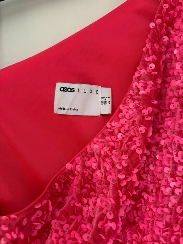 ASOS ASOS Luxe pink dress