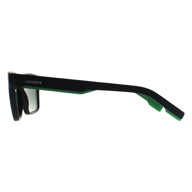 Lacoste Lacoste Men's Rectangle Matte Black Green L998S - 3