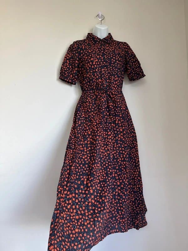 Hush New (no tag) Hush Floral Shirt Midi Dress - UK 6/9 - RRP £75