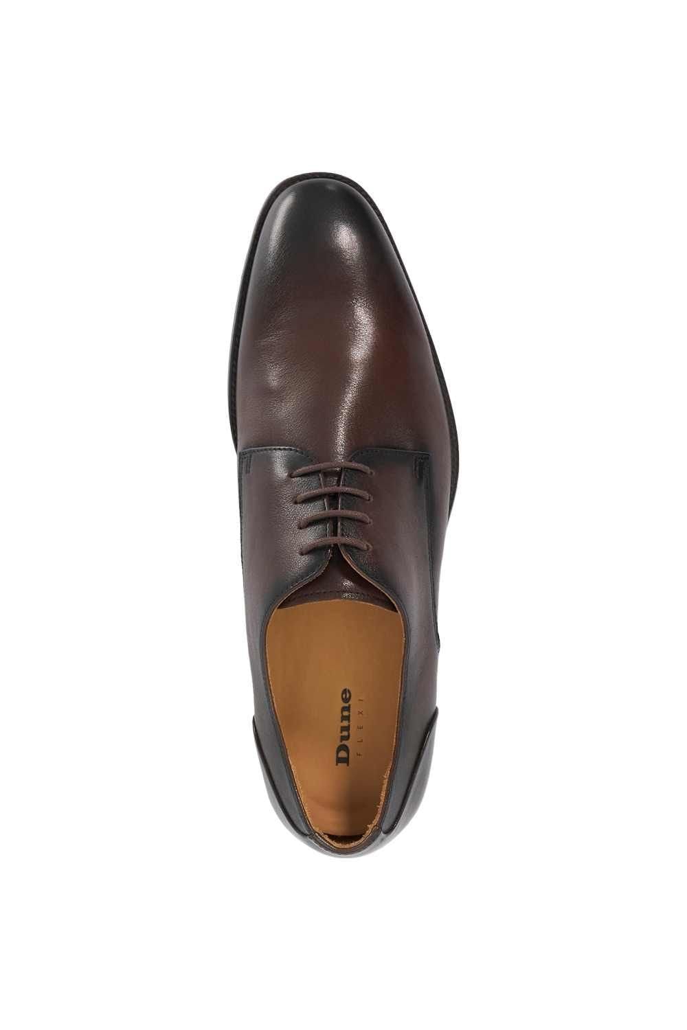 Dune London Dune London Men's 'Sole' Leather Derbies in Brown - 4
