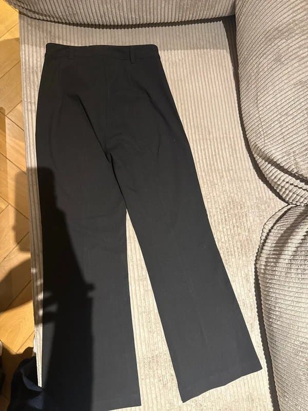 Bershka Black Office Trousers