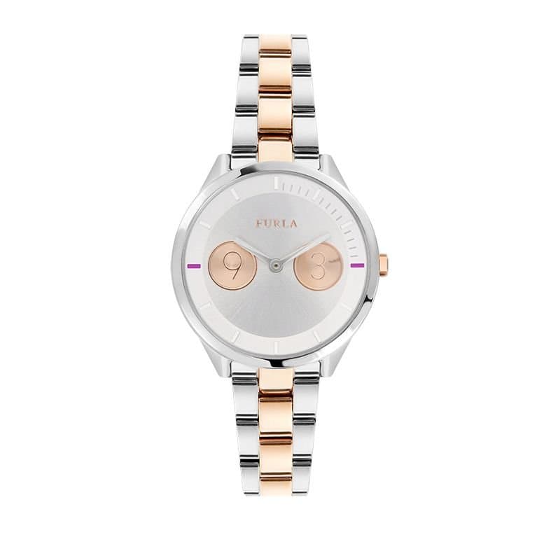 Furla Furla Women's Metropolis Silver Dial Stainless Steel Watch