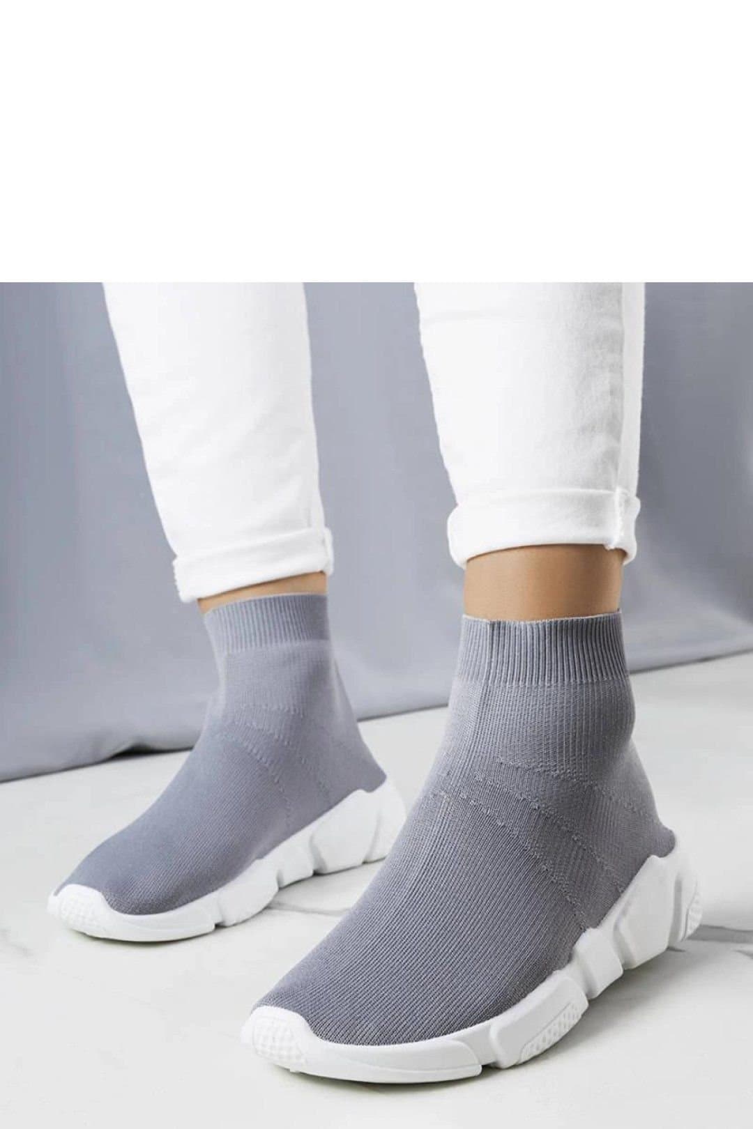 Love Lace Love Lace Women's William Sport Slip On Sneakers Breathable Summer Casual in Grey