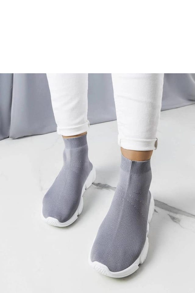 Love Lace Love Lace Women's William Sport Slip On Sneakers Breathable Summer Casual in Grey - 3