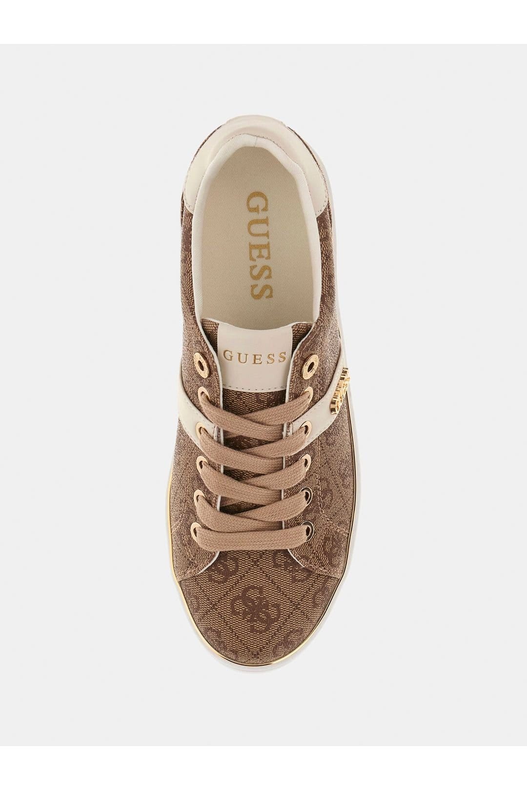 Guess Guess Women's Britz Trainers Beige - 4