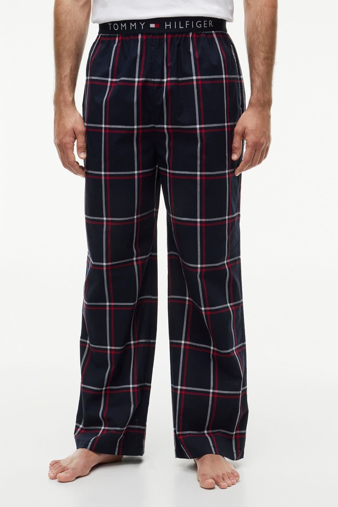 Tommy Hilfiger Tommy Hilfiger Men's Woven Pants Windowpane Check