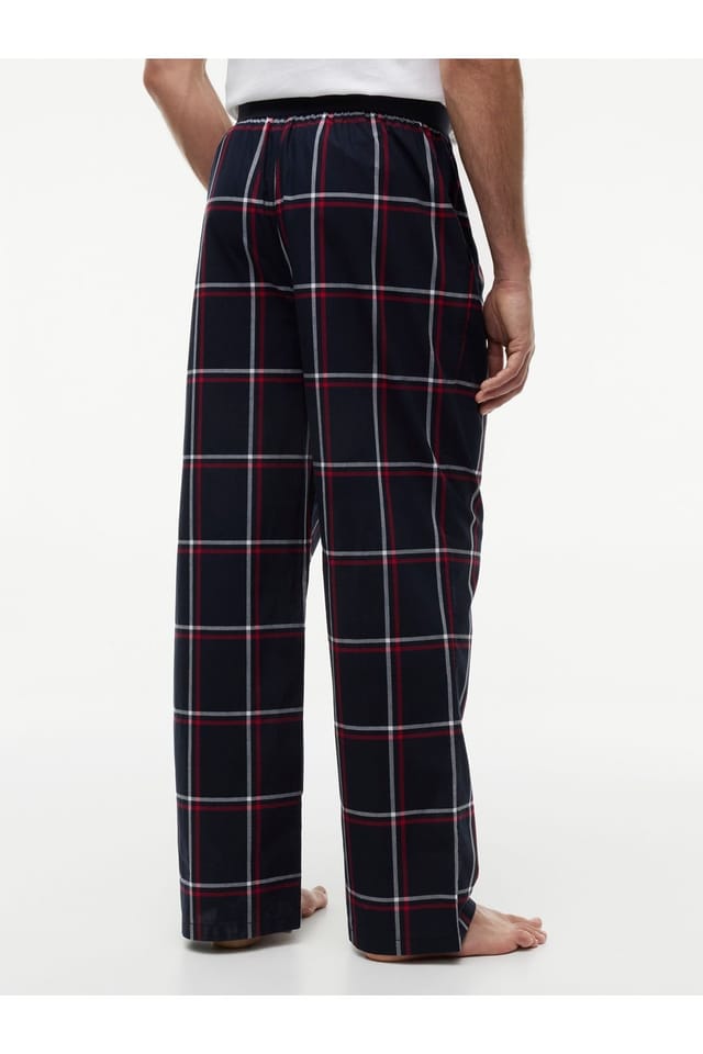 Tommy Hilfiger Tommy Hilfiger Men's Woven Pants Windowpane Check - 3