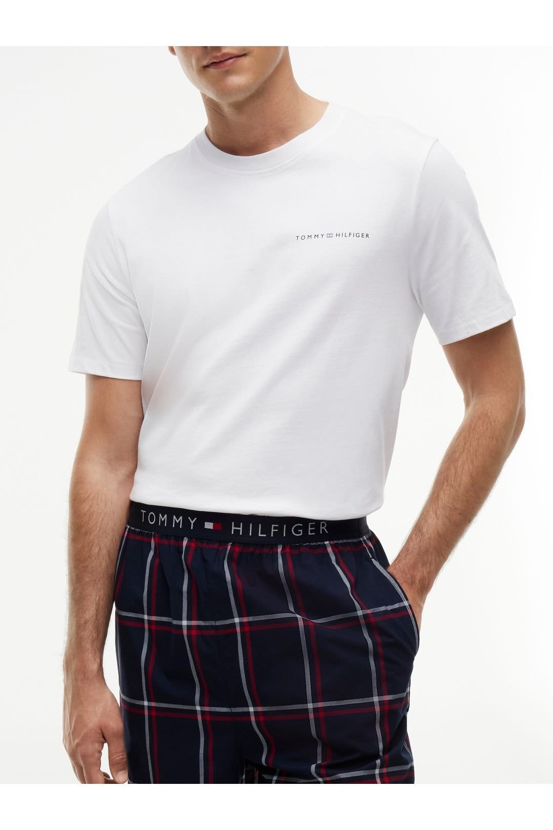Tommy Hilfiger Tommy Hilfiger Men's Woven Pants Windowpane Check - 4