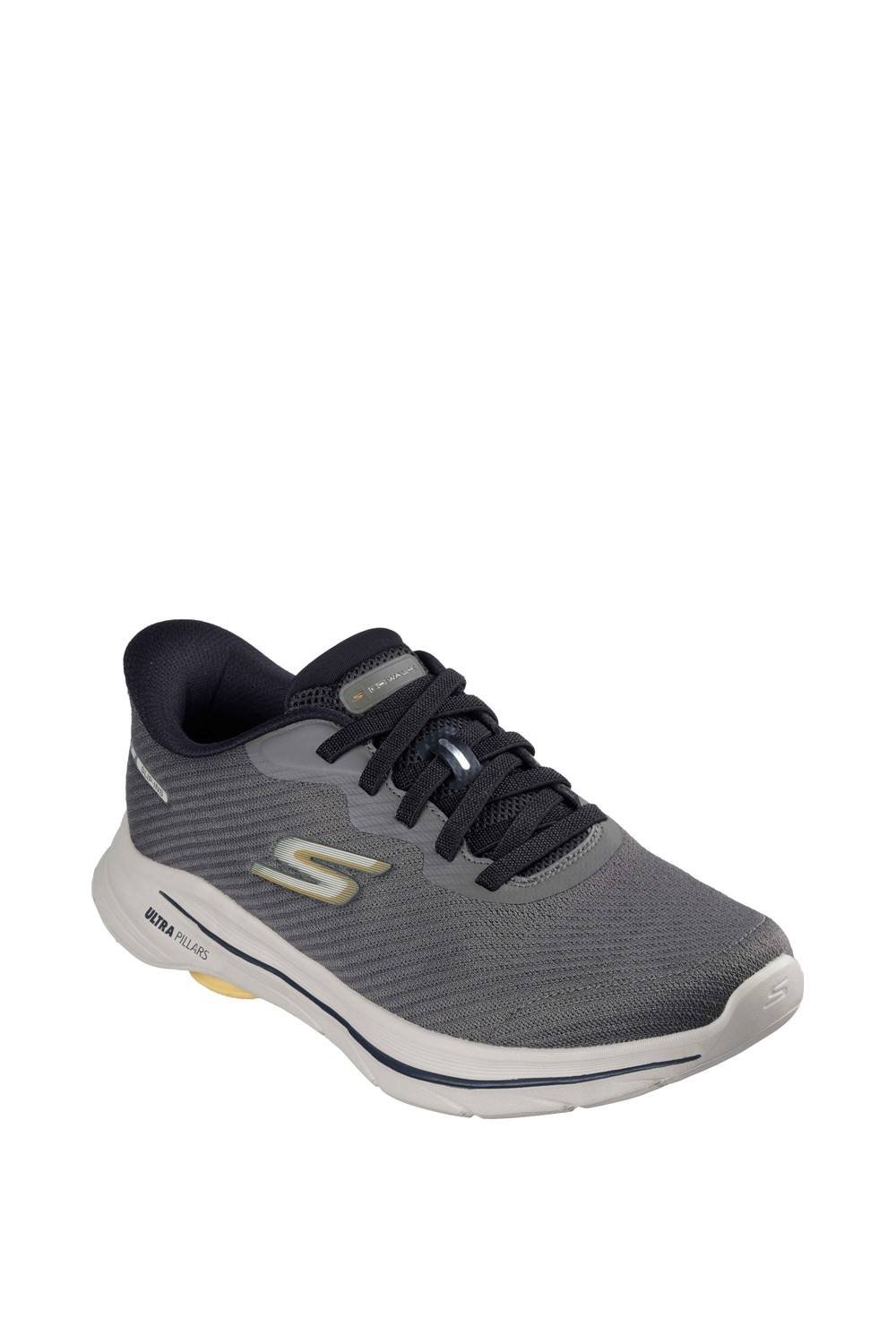 Skechers Skechers Men's GO WALK 8 Pate Trainer in Taupe - 4