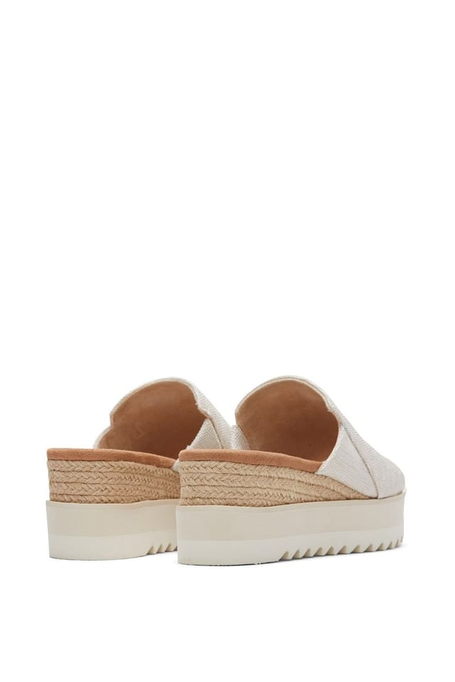 TOMS TOMS Women's Diana Mule Wedge in Natural - 2