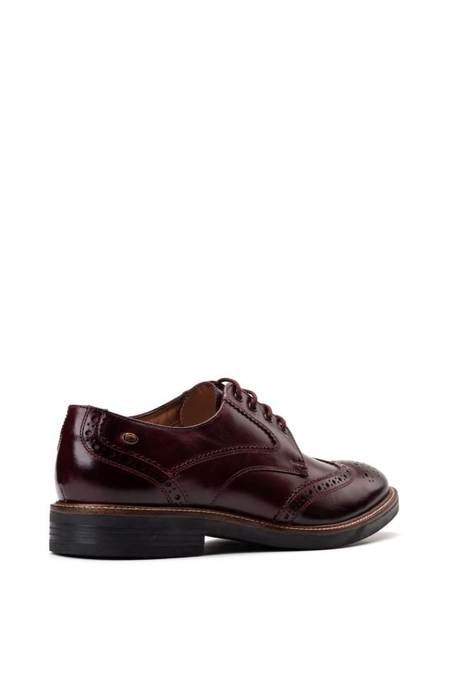 Base London Base London Men's York Brogue Shoe in Wine - 2