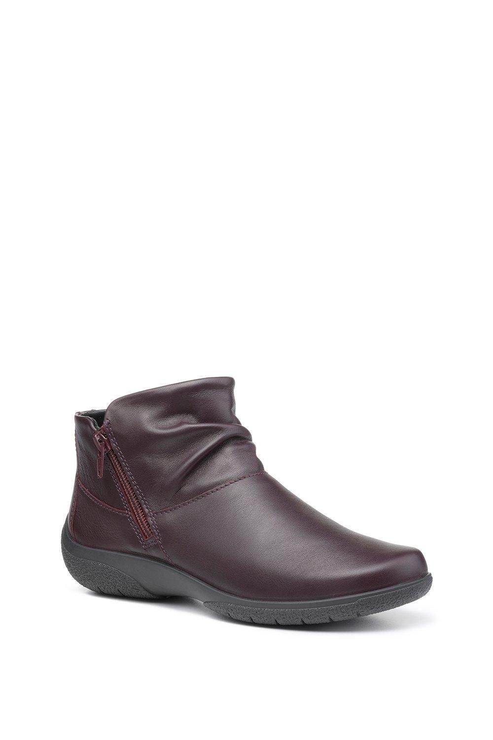 Hotter Hotter Women's 'Murmur' Ankle Boots in Wine - 2